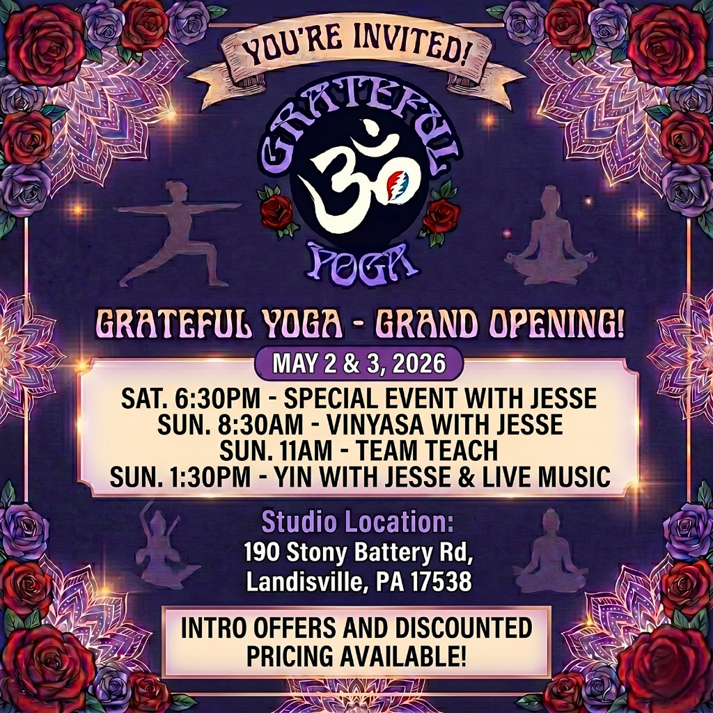 Grand Opening Landisville Yoga Studio
